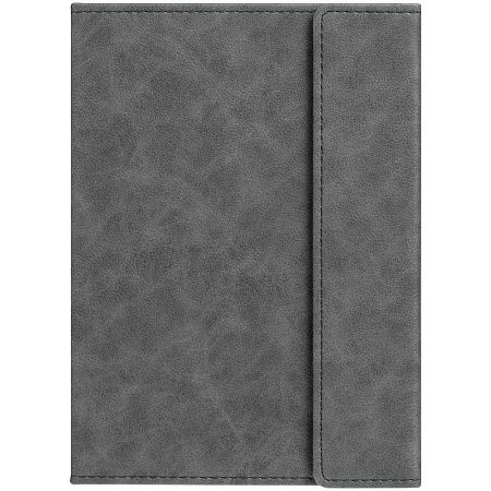 Ежедневник Flap на заказ, недатированный, серый