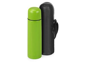 Термос «Ямал» с чехлом, цвет: белый