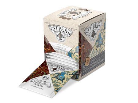 Чёрный чай «Терпкий Ассам и ароматный Цейлон» в индивидуальных саше