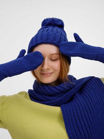 Шарф HappyGo, синий