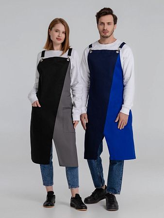 Фартук Picante, коричневый с бежевым