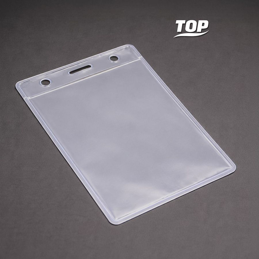 Карман для бейджа Track, вертикальный, 8х12,4см