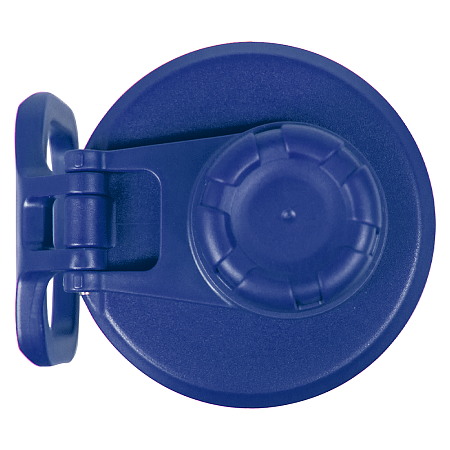 Бутылка для воды Oslo, 700 мл, пластиковая, с силиконовым кольцом, синяя