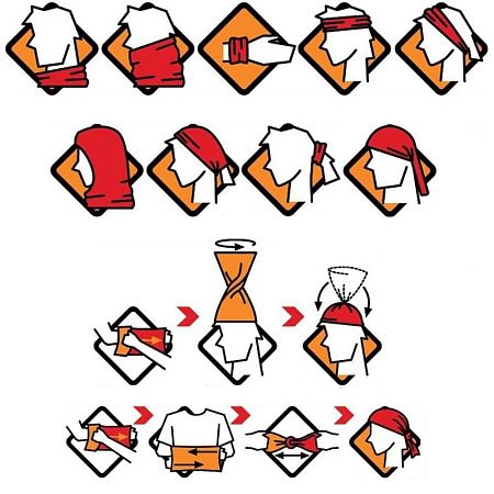 Банданы многофункциональные