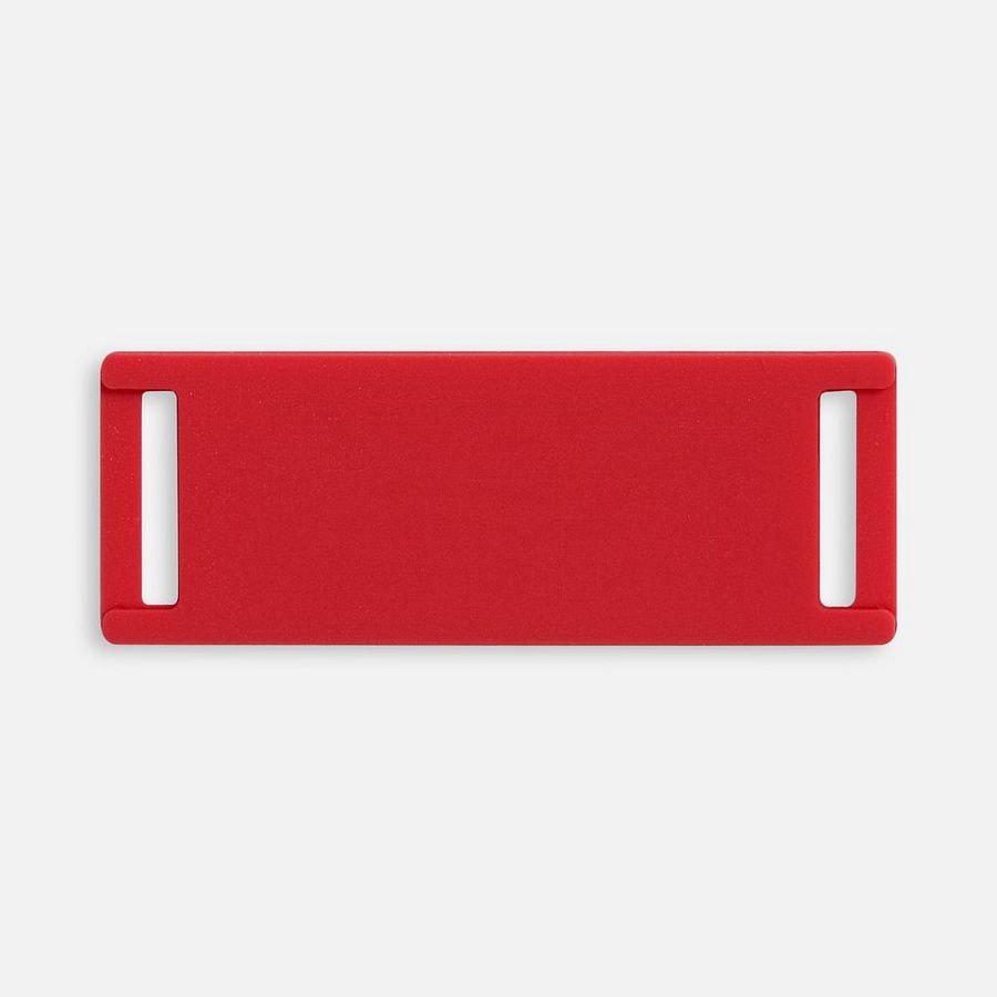 Лейбл из ПВХ Kova, красный