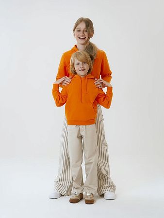Худи детское Kirenga Kids 2.0, оранжевое, размер 14 лет (154-164 см)