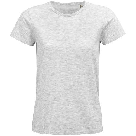 Футболка женская Pioneer Women, светло-серый меланж, размер XL