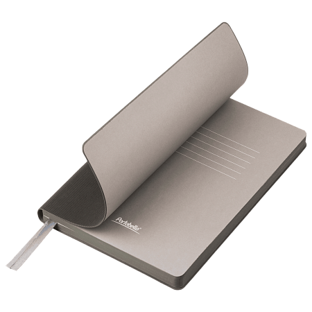 Ежедневник Rain недатированный, серый