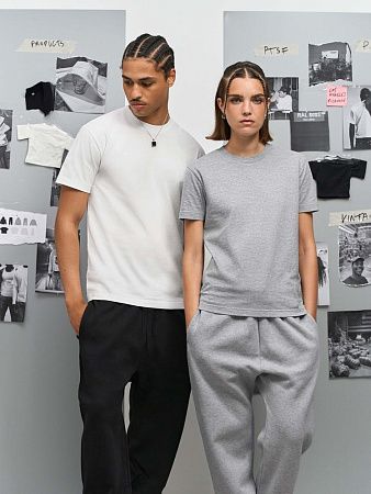 Футболка унисекс Cliff, черная, размер XS