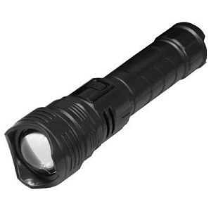 Фонарь Tools Bristol, пластиковый, аккумуляторный, с электронным дисплеем,  с зарядкой type-c, черный