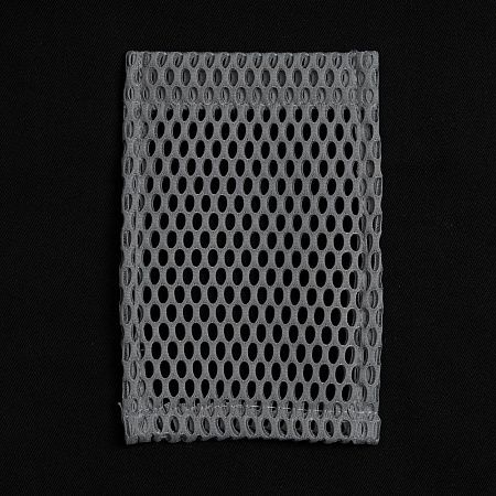 Карман из крупной сетки Pose, серый