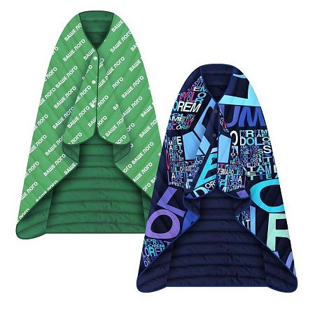 Плед-пончо Blanket Print на заказ