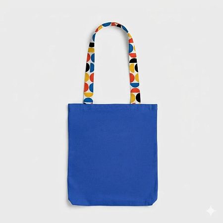 Шопер-конструктор Bolsa с широкими ручками с полноцветной печатью