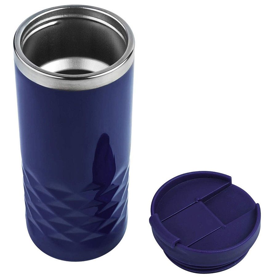 Термокружка NEXT COLOR 350мл. Темно-синяя с темно-синей крышкой 6040.14