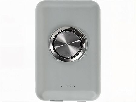 Магнитный беспроводной внешний аккумулятор с быстрой зарядкой QC/PD 20 Вт «MagnetIQ», 5000 mAh