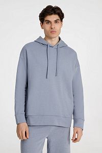 Худи унисекс H2, серое, размер XL/2XL