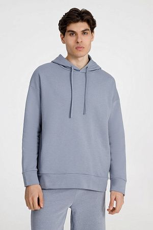 Худи унисекс H2, серое, размер M/L