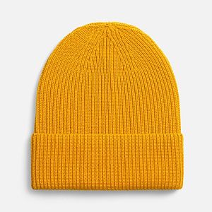 Шапка Nobilis Mono, желтая (медовая)