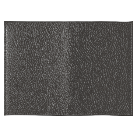 Обложка для автодокументов Leather Sky Flotter из натуральной кожи, темно-серая