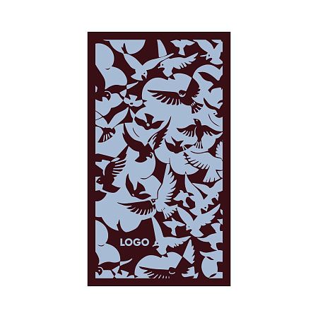 Плед под заказ с индивидуальным принтом. Полиэстер-софт, жаккард 2 цвета. Размер 90х150