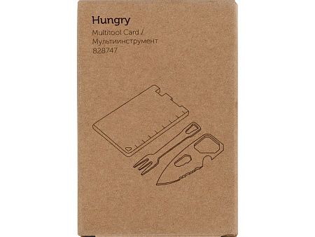 Мультиинструмент с ножом и вилкой «Hungry»