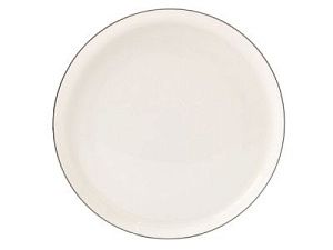 Тарелка «PLATE 2 WHT», цвет: белый