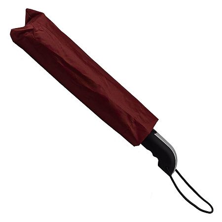 Зонт складной автоматический  Forest BERGEN, диаметр 116 см, 10 панелей, с UV защитой в подарочной коробке, бордовый