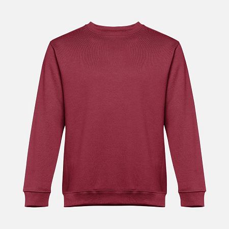 Свитшот унисекс Delta, бордовый, размер XXL