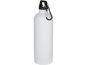Бутылка для воды с карабином «Орегон», нержавеющая сталь, 750 мл