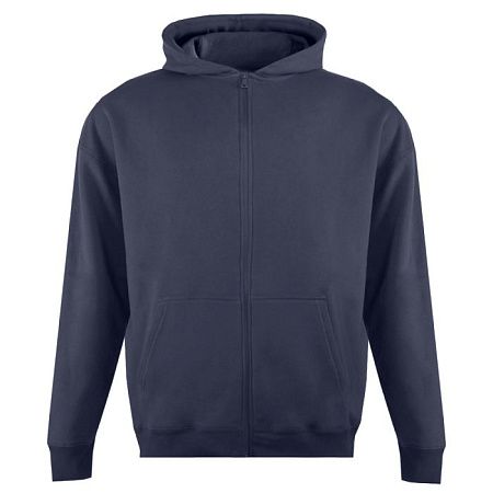 Толстовка унисекс Oversize Zip с капюшоном сэндвич 320, 100, Графит,  (101)  (48/M)