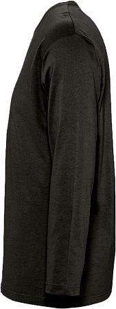 Футболка с длинным рукавом Monarch 150, черная, размер S