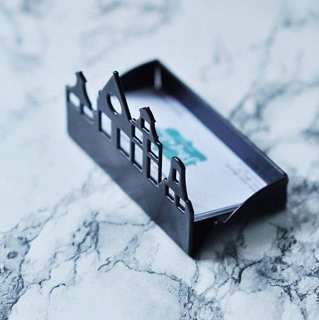 Держатель для визиток "Город"