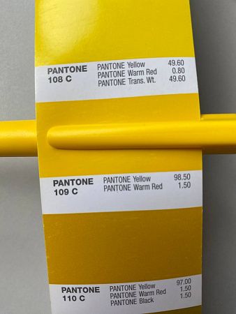 Ручка шариковая, пластиковая Jane, желтая