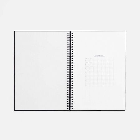 Ежедневник Notera Maxi, недатированный, черный