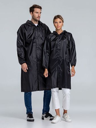 Дождевик унисекс Rainman Strong, черный, размер XXL