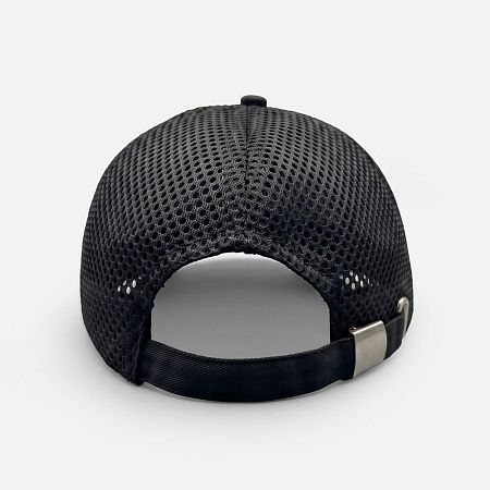 Бейсболка Basic с сеткой, черная
