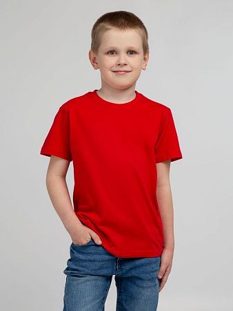 Футболка детская Regent Kids 150, красная, размер 6 лет (106-116 см)