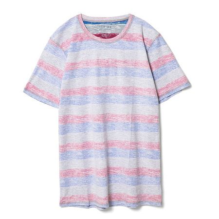 Футболка мужская Rayet двусторонняя, красная с синим, размер L