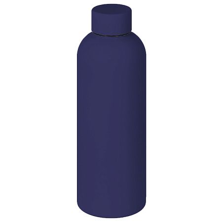 Термобутылка вакуумная ALASKA SOFT 500мл. Темно-синяя 6165.14