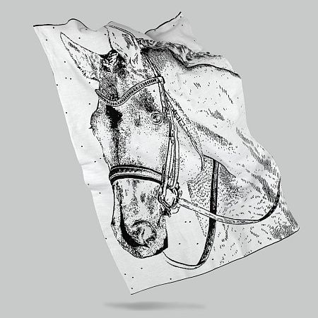 Плед «Вороной»