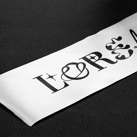 Лента сатиновая Satin 35 XL, белая, 170 см