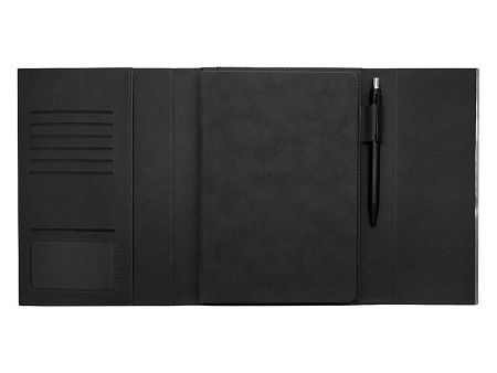 Ежедневник в суперобложке Country Galaxy Nuba A5+, черный, недатированный, в твердой обложке