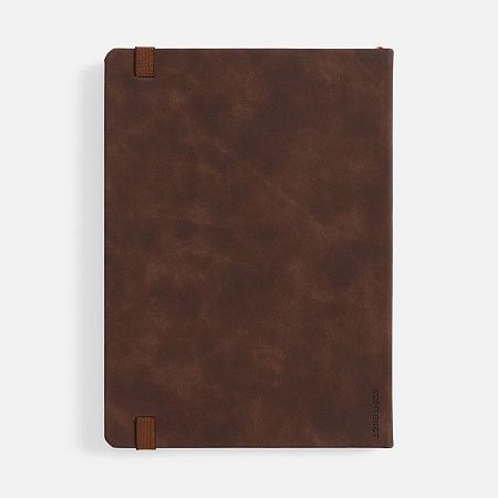Ежедневник Urban Hard, недатированный, коричневый