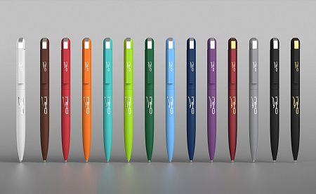 Ручка шариковая "Jupiter", покрытие soft touch