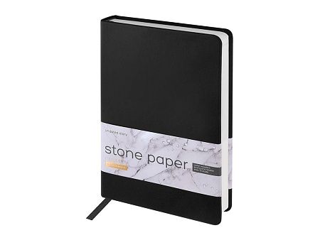 Ежедневник с каменной бумагой недатированный А5 «Carrara»