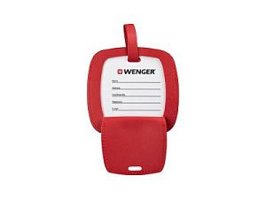 Бирка для багажа, цвет: красный