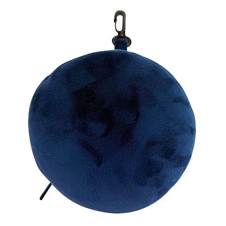 Подушка-маска для путешествий Mask, тёмно-синяя