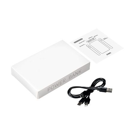 Внешний аккумулятор с подсветкой Ancor 5000 mAh, черный