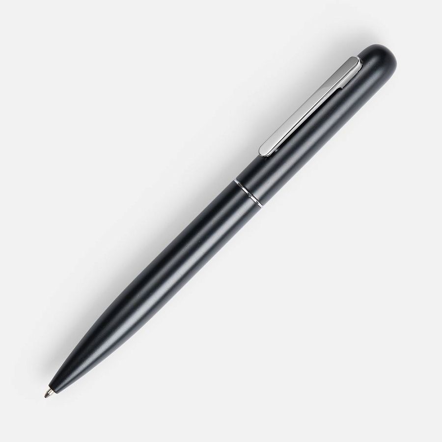 Ручка шариковая Scribo, матовая черная