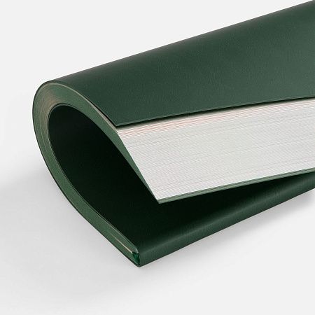 Ежедневник Flat Maxi, недатированный, зеленый, ver.2